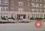 Image of Salvation Army shelter at Rapid City High School following flood Rapid City South Dakota USA, 1972, second 3 stock footage video 65675052512