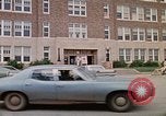 Image of Salvation Army shelter at Rapid City High School following flood Rapid City South Dakota USA, 1972, second 9 stock footage video 65675052512