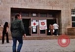 Image of Salvation Army shelter at Rapid City High School following flood Rapid City South Dakota USA, 1972, second 13 stock footage video 65675052512