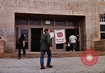 Image of Salvation Army shelter at Rapid City High School following flood Rapid City South Dakota USA, 1972, second 14 stock footage video 65675052512