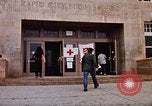 Image of Salvation Army shelter at Rapid City High School following flood Rapid City South Dakota USA, 1972, second 15 stock footage video 65675052512