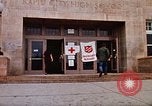 Image of Salvation Army shelter at Rapid City High School following flood Rapid City South Dakota USA, 1972, second 16 stock footage video 65675052512
