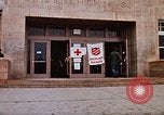 Image of Salvation Army shelter at Rapid City High School following flood Rapid City South Dakota USA, 1972, second 17 stock footage video 65675052512