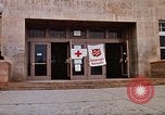 Image of Salvation Army shelter at Rapid City High School following flood Rapid City South Dakota USA, 1972, second 20 stock footage video 65675052512