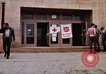 Image of Salvation Army shelter at Rapid City High School following flood Rapid City South Dakota USA, 1972, second 28 stock footage video 65675052512