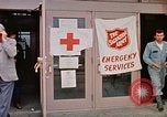 Image of Salvation Army shelter at Rapid City High School following flood Rapid City South Dakota USA, 1972, second 32 stock footage video 65675052512