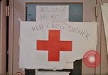 Image of Salvation Army shelter at Rapid City High School following flood Rapid City South Dakota USA, 1972, second 51 stock footage video 65675052512