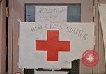 Image of Salvation Army shelter at Rapid City High School following flood Rapid City South Dakota USA, 1972, second 52 stock footage video 65675052512