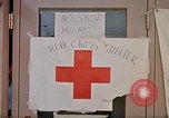 Image of Salvation Army shelter at Rapid City High School following flood Rapid City South Dakota USA, 1972, second 54 stock footage video 65675052512