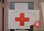 Image of Salvation Army shelter at Rapid City High School following flood Rapid City South Dakota USA, 1972, second 55 stock footage video 65675052512