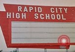 Image of Salvation Army shelter at Rapid City High School following flood Rapid City South Dakota USA, 1972, second 57 stock footage video 65675052512
