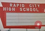 Image of Salvation Army shelter at Rapid City High School following flood Rapid City South Dakota USA, 1972, second 58 stock footage video 65675052512