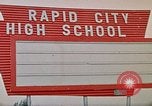 Image of Salvation Army shelter at Rapid City High School following flood Rapid City South Dakota USA, 1972, second 60 stock footage video 65675052512