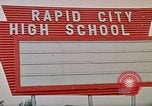 Image of Salvation Army shelter at Rapid City High School following flood Rapid City South Dakota USA, 1972, second 62 stock footage video 65675052512