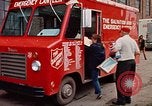Image of Salvation Army Canteen truck Rapid City South Dakota USA, 1972, second 61 stock footage video 65675052513