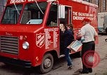 Image of Salvation Army Canteen truck Rapid City South Dakota USA, 1972, second 62 stock footage video 65675052513