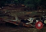Image of trucks hauling wrecked cars Rapid City South Dakota USA, 1972, second 27 stock footage video 65675052517