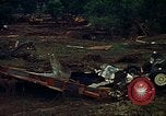 Image of trucks hauling wrecked cars Rapid City South Dakota USA, 1972, second 29 stock footage video 65675052517