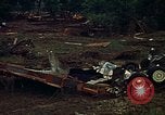 Image of trucks hauling wrecked cars Rapid City South Dakota USA, 1972, second 31 stock footage video 65675052517