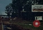 Image of trucks hauling wrecked cars Rapid City South Dakota USA, 1972, second 39 stock footage video 65675052517
