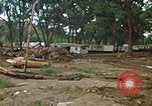 Image of wrecked trailer homes Rapid City South Dakota USA, 1972, second 4 stock footage video 65675052518