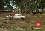Image of wrecked trailer homes Rapid City South Dakota USA, 1972, second 11 stock footage video 65675052518