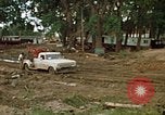 Image of wrecked trailer homes Rapid City South Dakota USA, 1972, second 12 stock footage video 65675052518
