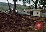 Image of wrecked trailer homes Rapid City South Dakota USA, 1972, second 16 stock footage video 65675052518