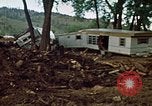 Image of wrecked trailer homes Rapid City South Dakota USA, 1972, second 17 stock footage video 65675052518