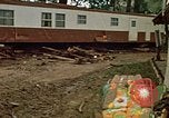 Image of wrecked trailer homes Rapid City South Dakota USA, 1972, second 20 stock footage video 65675052518