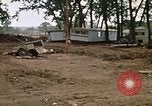 Image of wrecked trailer homes Rapid City South Dakota USA, 1972, second 26 stock footage video 65675052518