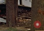 Image of wrecked trailer homes Rapid City South Dakota USA, 1972, second 40 stock footage video 65675052518