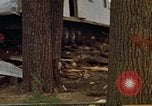 Image of wrecked trailer homes Rapid City South Dakota USA, 1972, second 41 stock footage video 65675052518