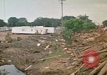 Image of wrecked trailer homes Rapid City South Dakota USA, 1972, second 59 stock footage video 65675052518