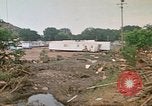 Image of wrecked trailer homes Rapid City South Dakota USA, 1972, second 60 stock footage video 65675052518