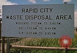 Image of bulldozers Rapid City South Dakota USA, 1972, second 32 stock footage video 65675052519