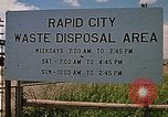 Image of bulldozers Rapid City South Dakota USA, 1972, second 33 stock footage video 65675052519