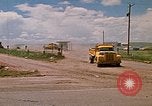 Image of bulldozers Rapid City South Dakota USA, 1972, second 60 stock footage video 65675052519