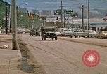 Image convoi de camions de la Garde nationale Rapid City South Dakota USA, 1972, de la seconde 3 séquences d'archives historiques vidéo 65675052523