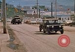Image convoi de camions de la Garde nationale Rapid City South Dakota USA, 1972, de la seconde 14 séquences d'archives historiques vidéo 65675052523