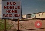 Image of Mobile Homes Rapid City South Dakota USA, 1972, second 31 stock footage video 65675052537