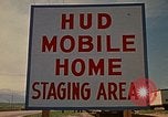 Image of Mobile Homes Rapid City South Dakota USA, 1972, second 32 stock footage video 65675052537