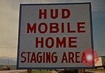 Image of Mobile Homes Rapid City South Dakota USA, 1972, second 35 stock footage video 65675052537