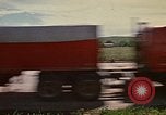 Image of National Guard trucks Rapid City South Dakota USA, 1972, second 56 stock footage video 65675052538