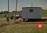 Image of mobile homes Rapid City South Dakota USA, 1972, second 43 stock footage video 65675052540