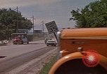 Image of dump trucks Rapid City South Dakota USA, 1972, second 20 stock footage video 65675052542