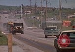 Image of dump trucks Rapid City South Dakota USA, 1972, second 35 stock footage video 65675052542