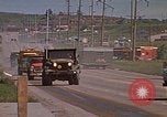 Image of dump trucks Rapid City South Dakota USA, 1972, second 39 stock footage video 65675052542