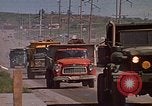 Image of dump trucks Rapid City South Dakota USA, 1972, second 45 stock footage video 65675052542