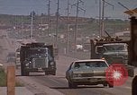 Image of dump trucks Rapid City South Dakota USA, 1972, second 52 stock footage video 65675052542